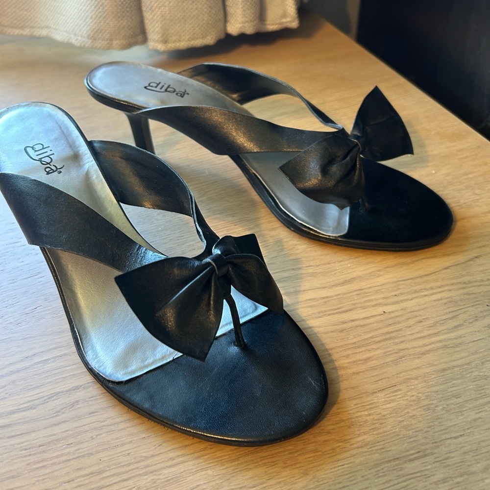 Diba Black Elegant Heels